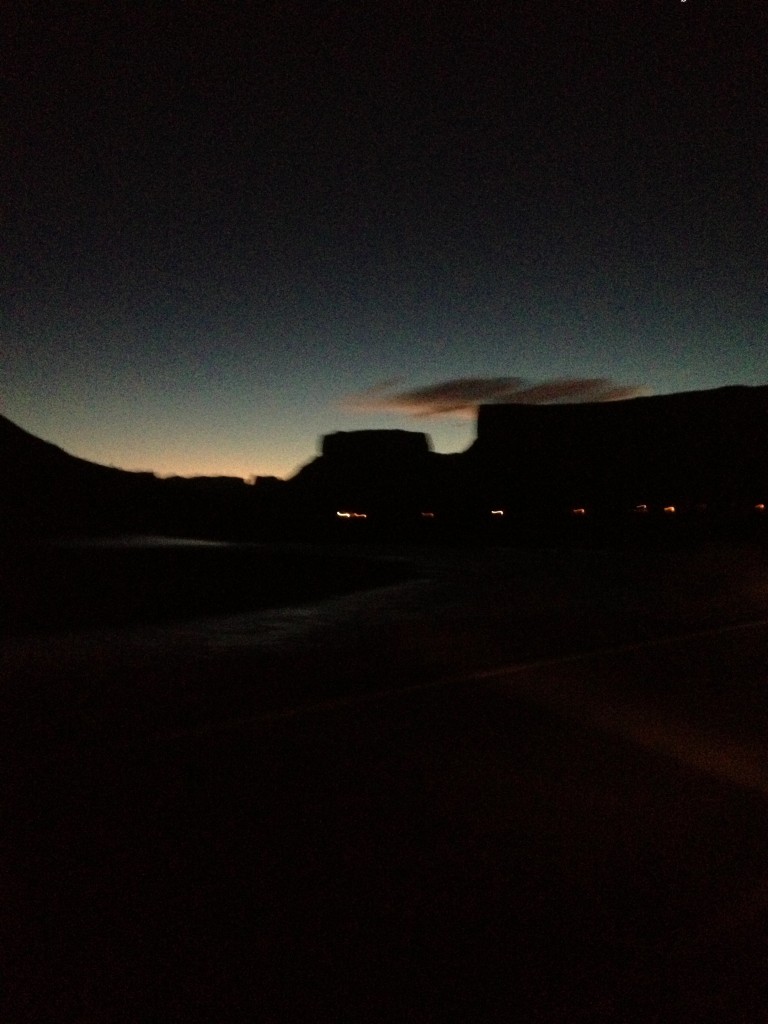 moab at dawn