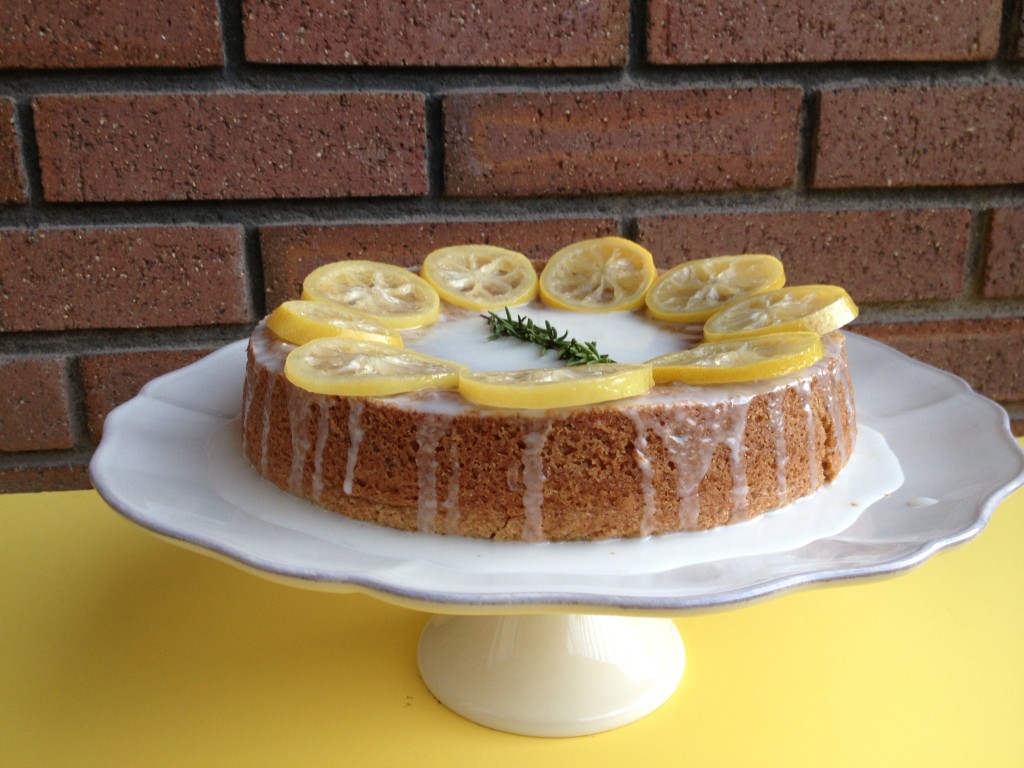 lemon rosemary olive oil cake from coffee & quinoa