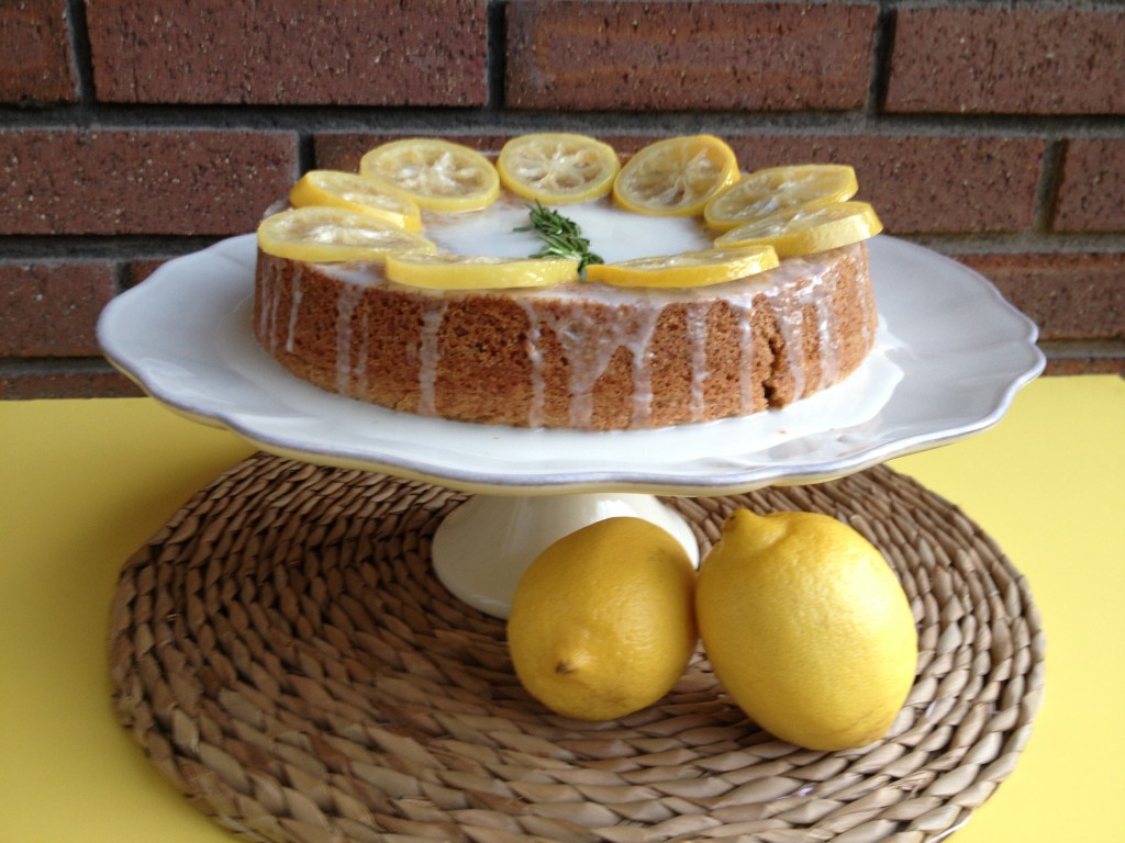 lemon rosemary olive oil cake from coffee & quinoa