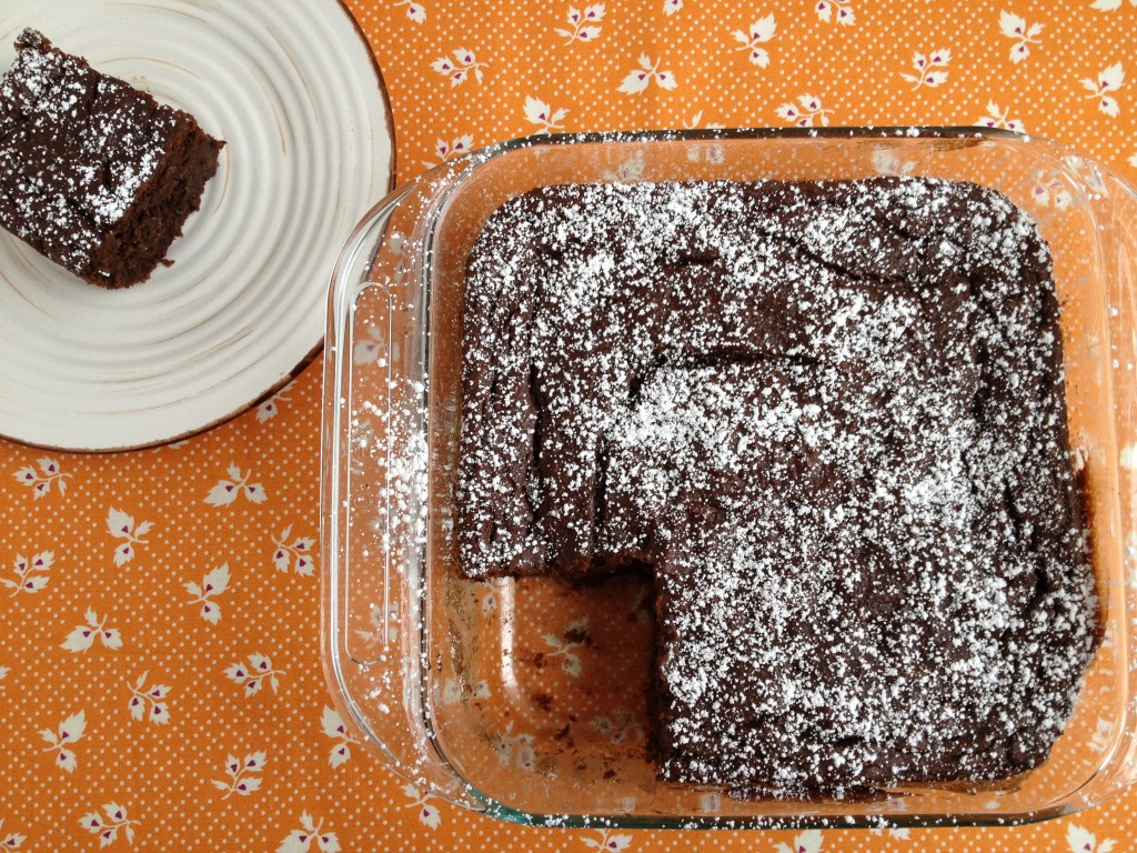 fudgy chocolate pumpkin cake from coffee and quinoa
