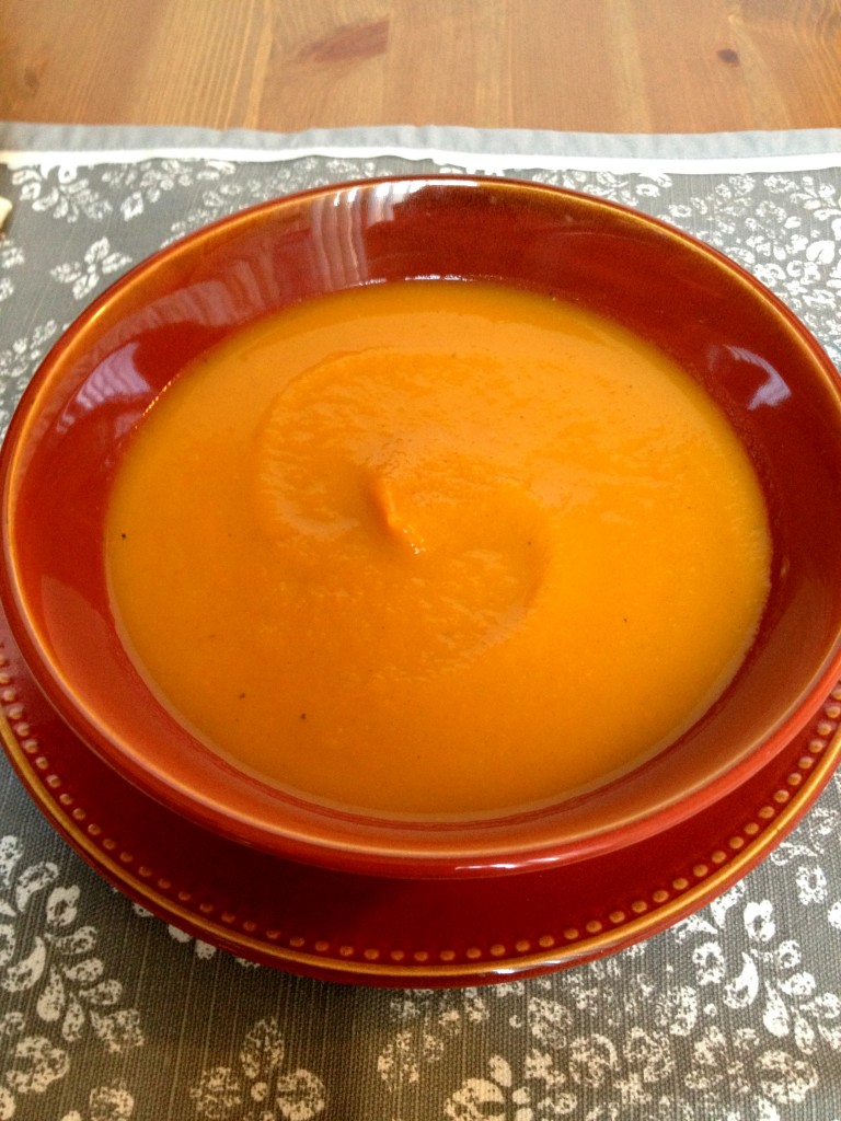 spiced butternut squash soup