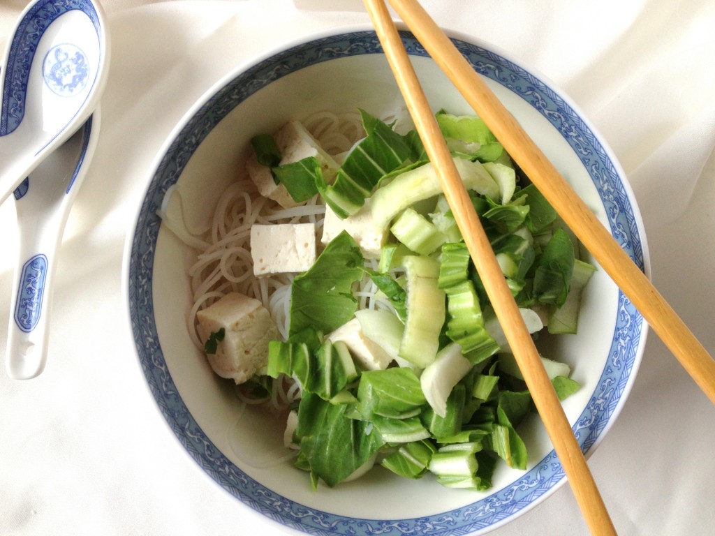 noodles in spicy lemongrass broth