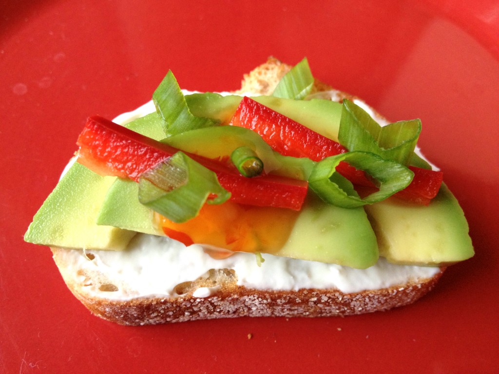 christmas chili crostini