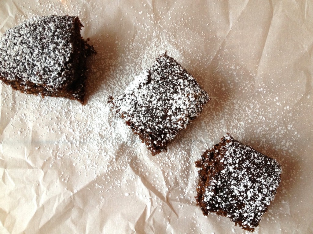 black sticky gingerbread