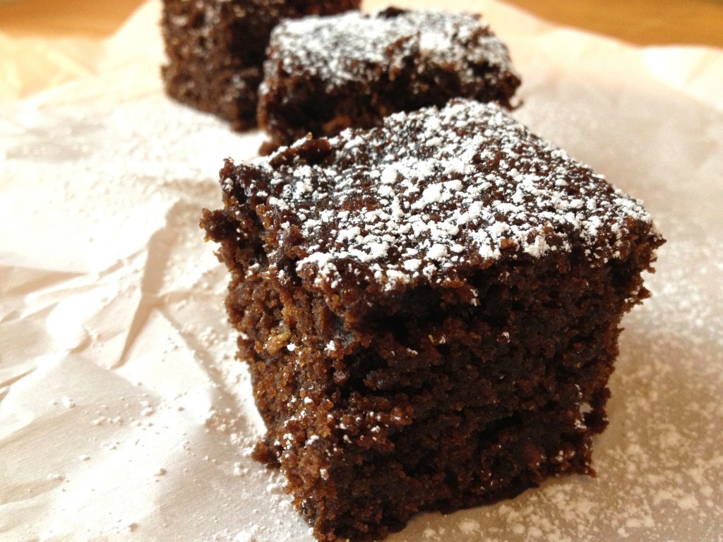 black sticky gingerbread