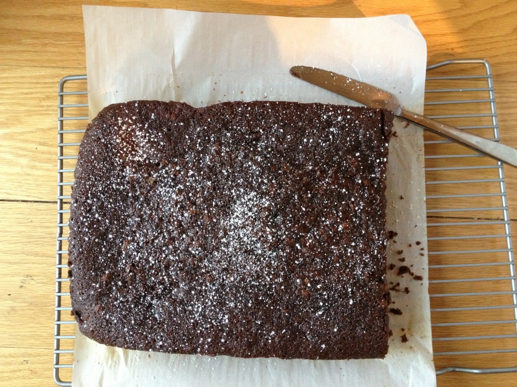 black sticky gingerbread