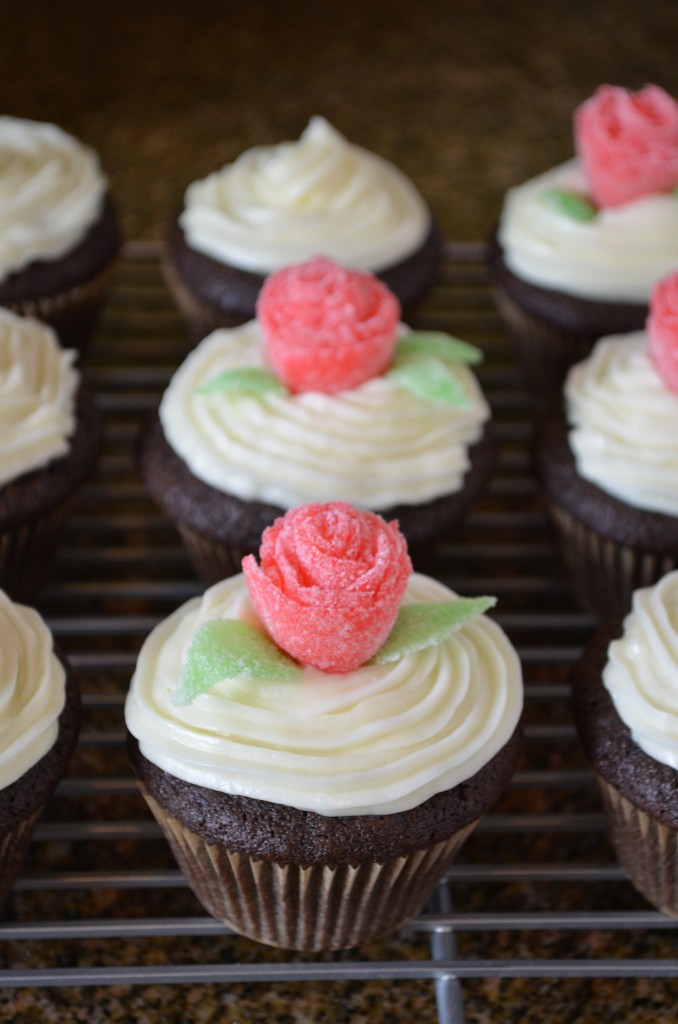 three roses cupcakes | Coffee & Quinoa