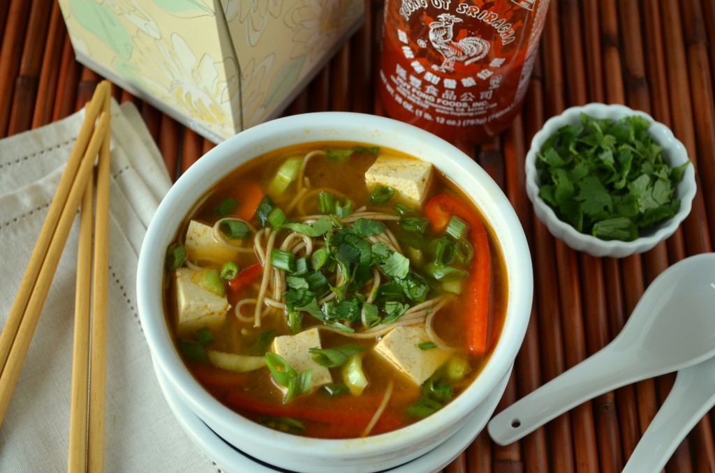 Asian Noodle Soup To Cure a Cold | Coffee & Quinoa