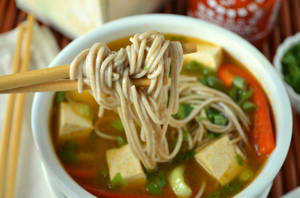 Asian Noodle Soup To Cure a Cold | Coffee & Quinoa