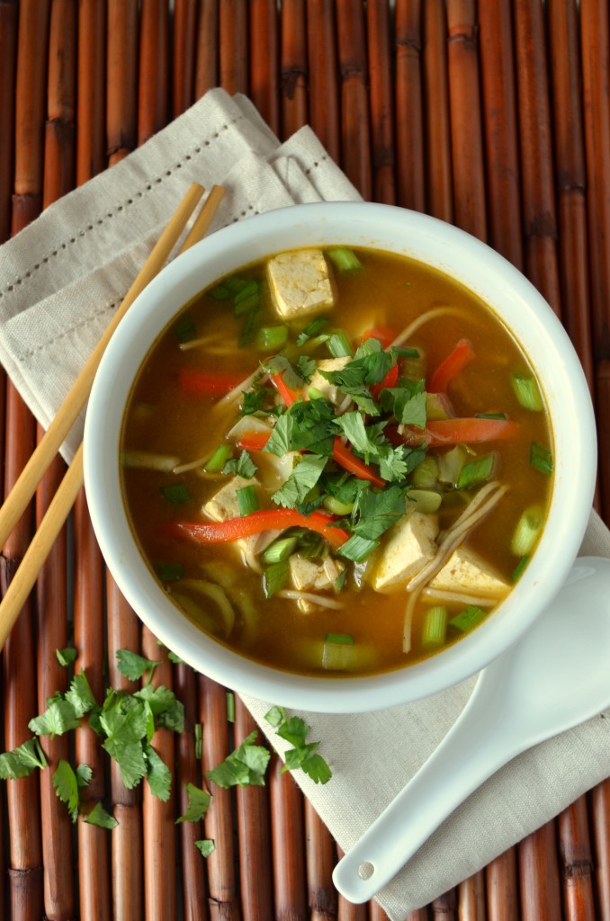 Asian Noodle Soup To Cure a Cold | Coffee & Quinoa