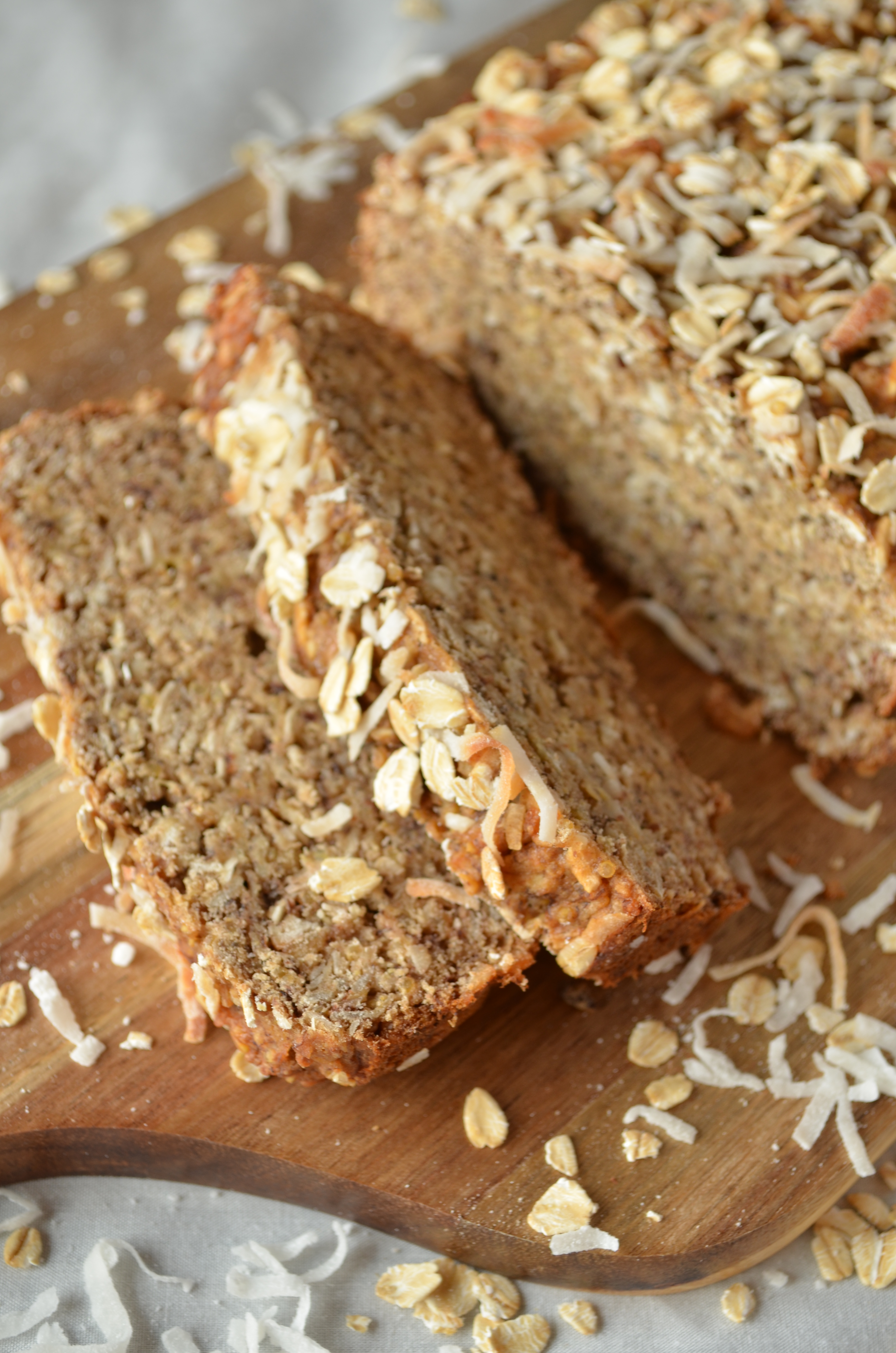 Coconut Quinoa Banana Bread (Vegan)