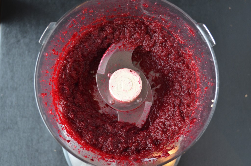 Red Velvet Beet Cake with Raspberry Cream Cheese Frosting | coffeeandquinoa.com