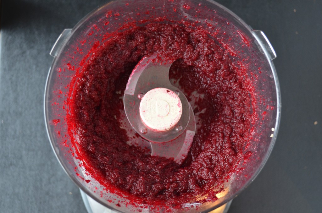 Red Velvet Beet Cake with Raspberry Cream Cheese Frosting | coffeeandquinoa.com