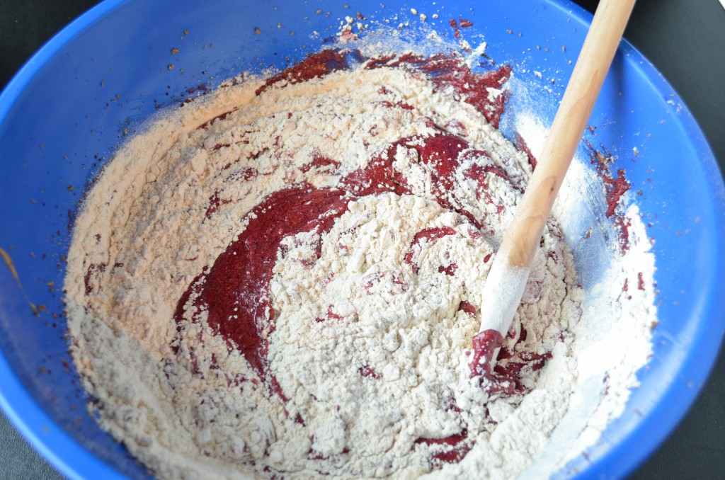 Red Velvet Beet Cake with Raspberry Cream Cheese Frosting | coffeeandquinoa.com