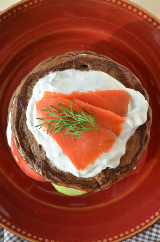 Pumpernickel Pancake Stacks | coffeeandquinoa.com