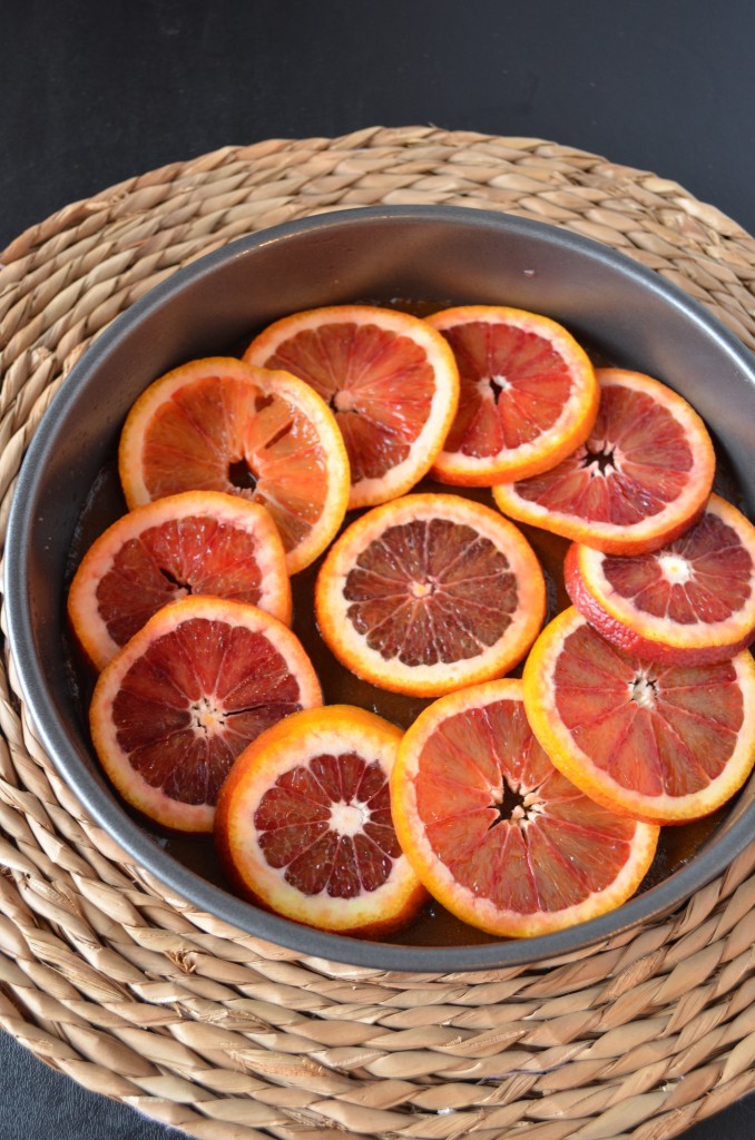 Blood Orange, Rosemary & Pine Nut Upside Down Cake | coffeeandquinoa.com