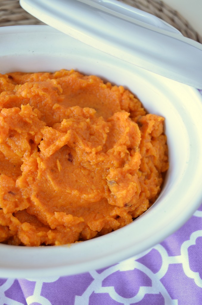 Chipotle Honey Mashed Sweet Potatoes