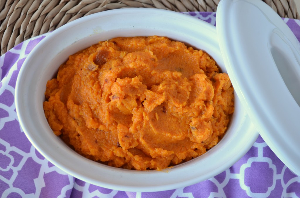 Chipotle Honey Mashed Sweet Potatoes