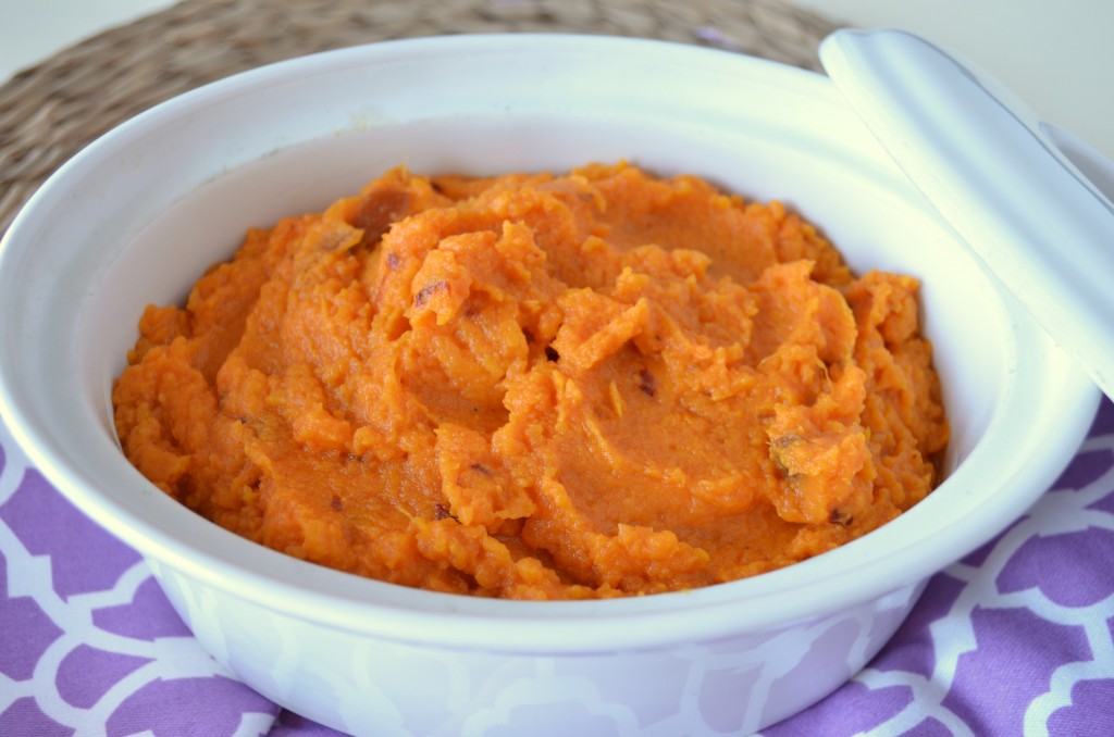 Chipotle Honey Mashed Sweet Potatoes