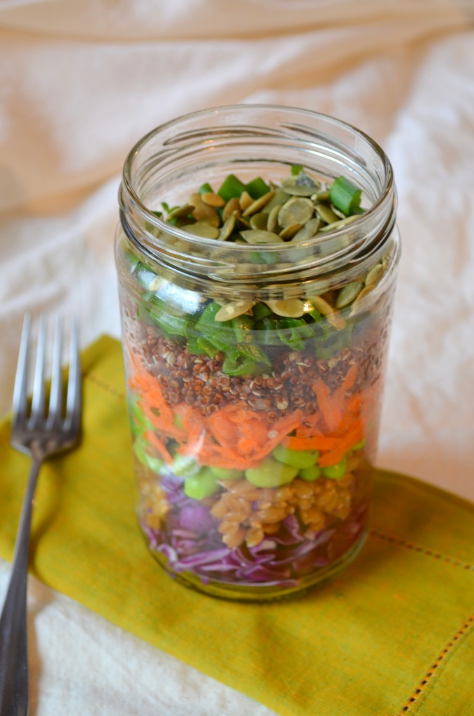 Double Rainbow Layered Salad