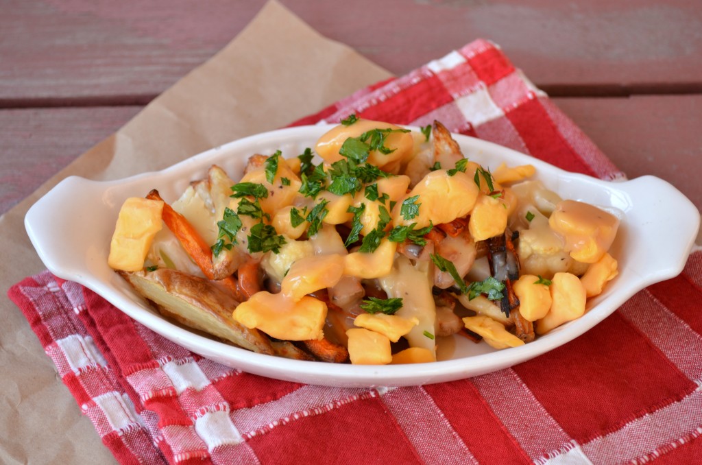 Roasted Vegetable Poutine