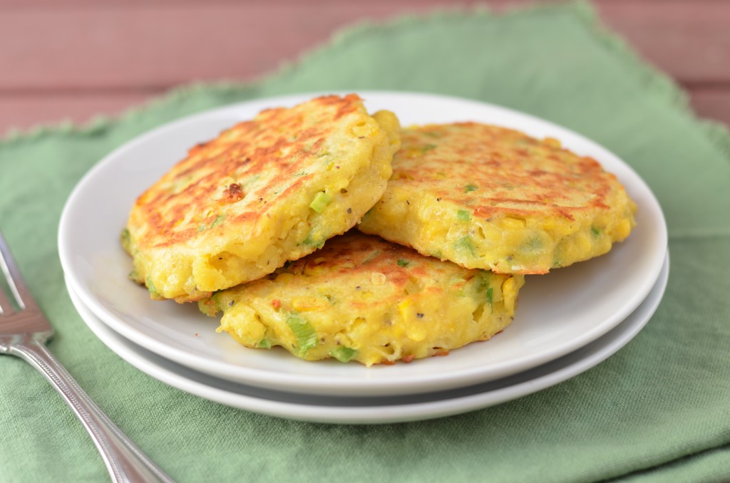 Fresh Corn and Jalapeno Griddle Cakes