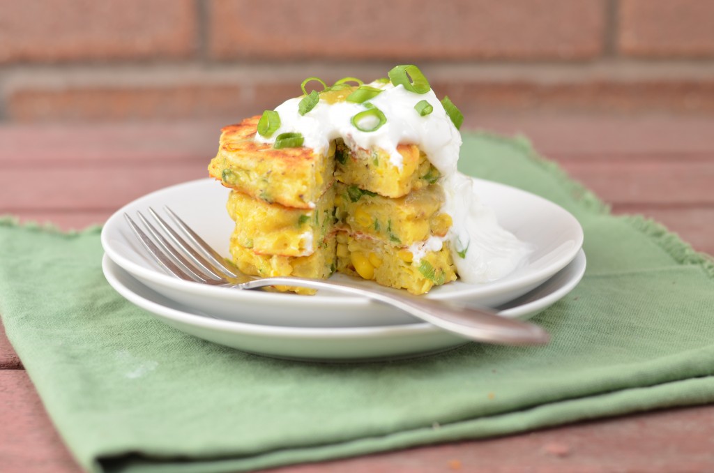 Fresh Corn and Jalapeno Griddle Cakes