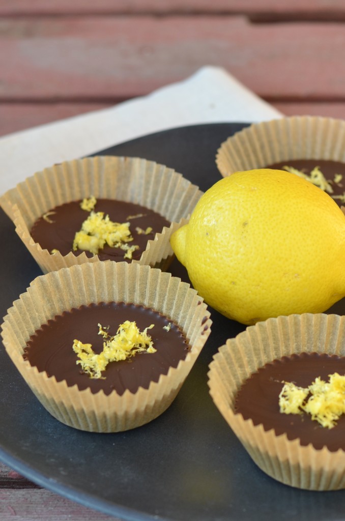 Coconut Butter Cups with Meyer Lemon Curd