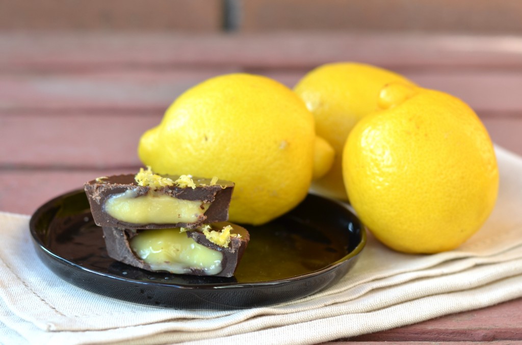 Coconut Butter Cups with Meyer Lemon Curd