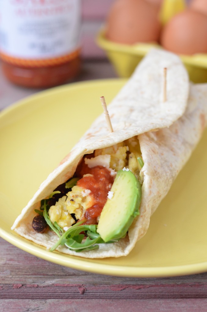 Vegetarian Breakfast Burritos