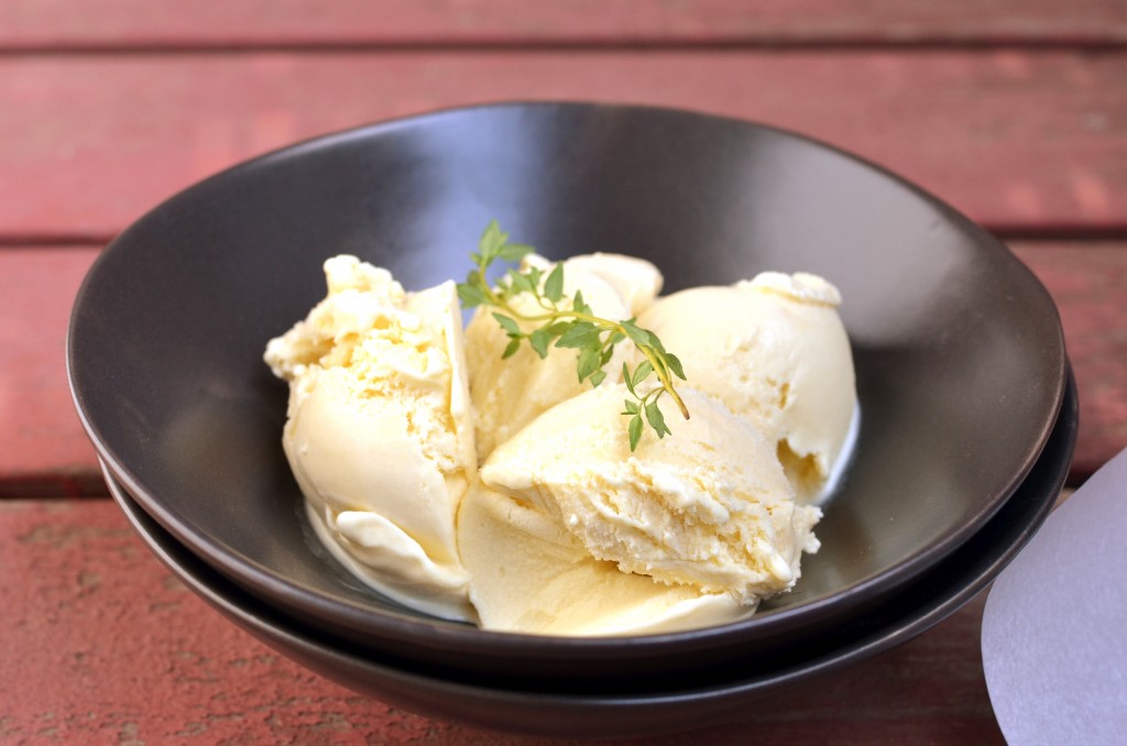 Honey Thyme Ice Cream