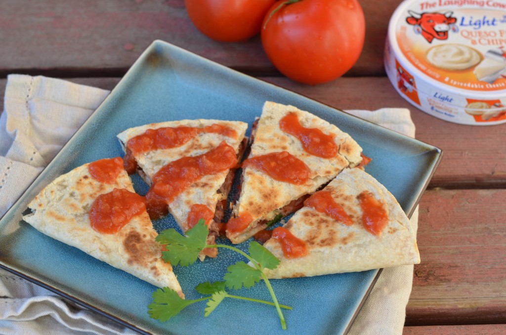 Chipotle Black Bean and Tomato Quesadillas