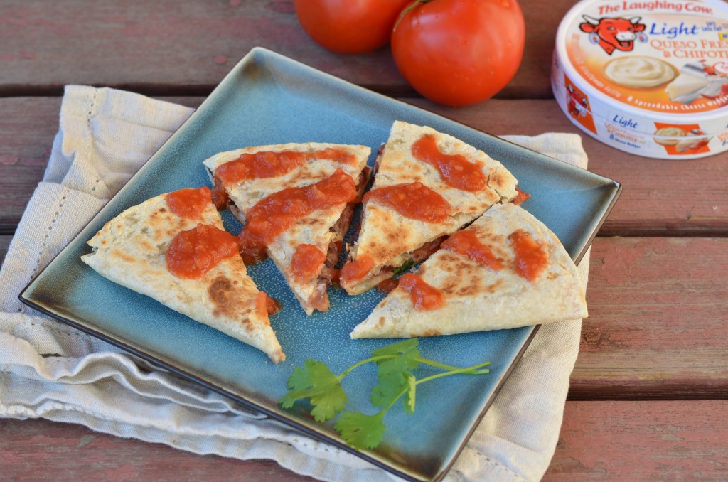 Chipotle Black Bean and Tomato Quesadillas