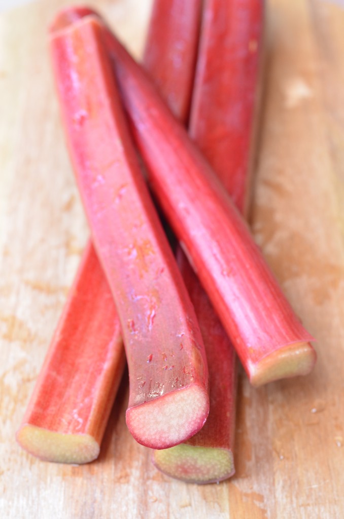 Coconut Rhubarb Cake