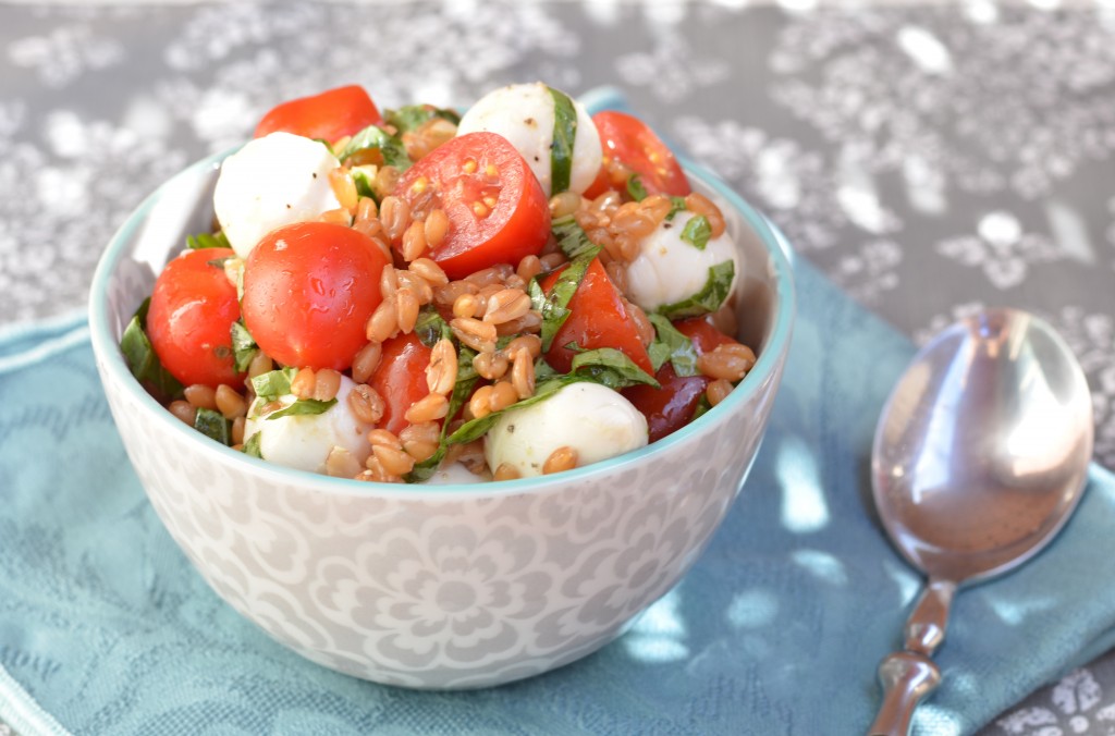 Caprese Grain Salad with Spelt