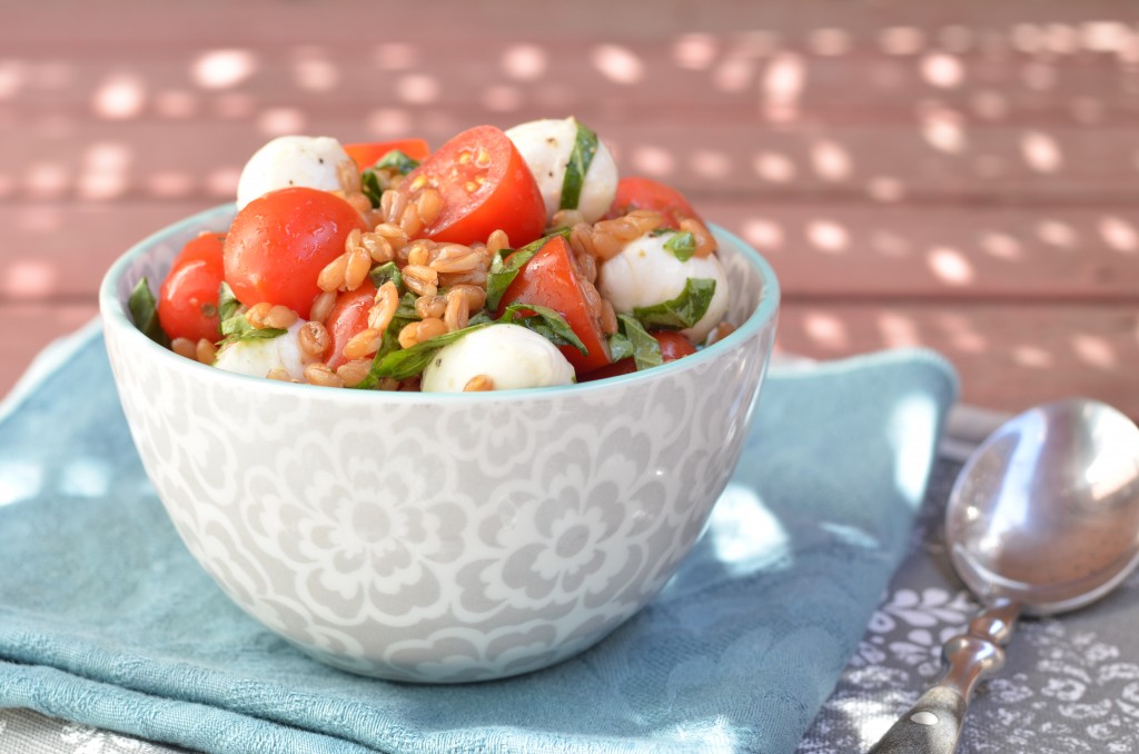 Caprese Grain Salad with Spelt