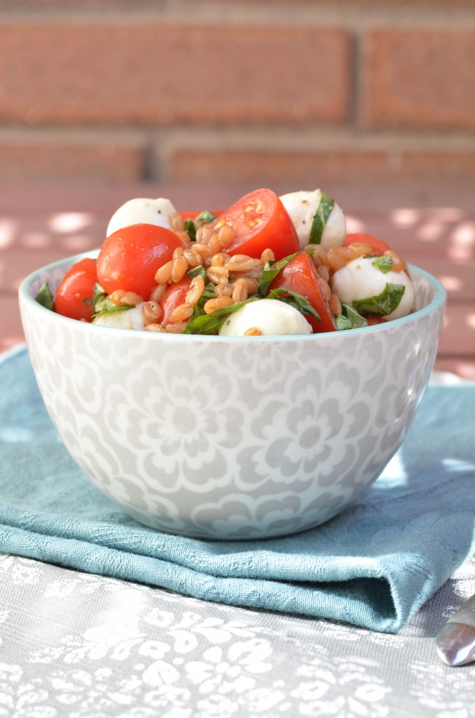 Caprese Grain Salad with Spelt