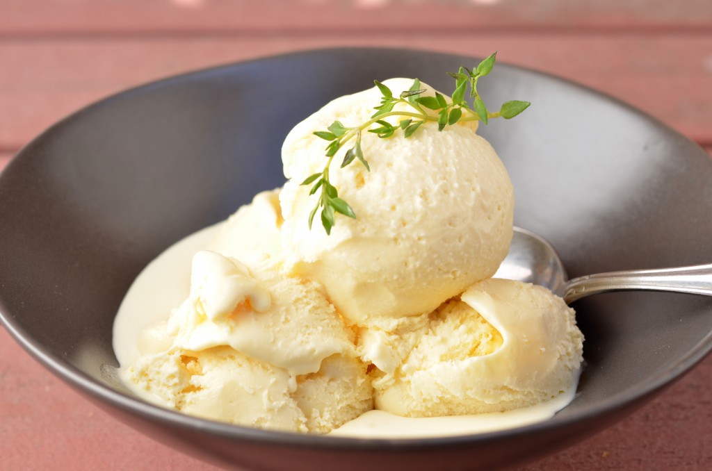 Honey Thyme Ice Cream