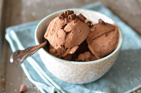 Salted Chocolate Ice Cream