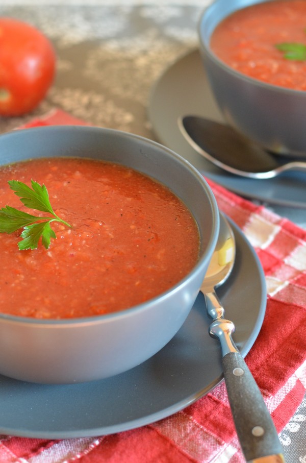 Classic Gazpacho from Coffee & Quinoa