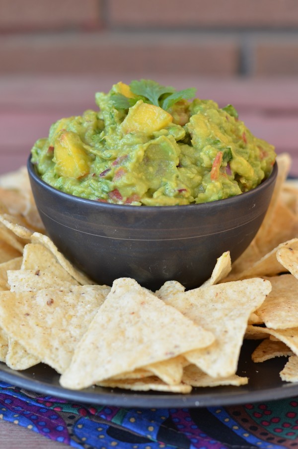 Peach Guacamole