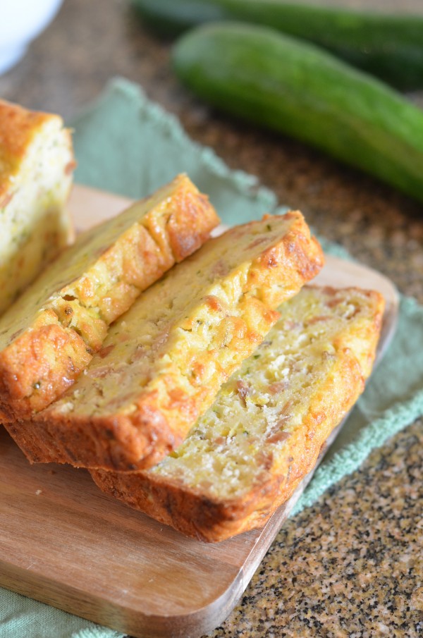 Summer Squash Loaf Cake with Fennel and Almonds // Coffee & Quinoa