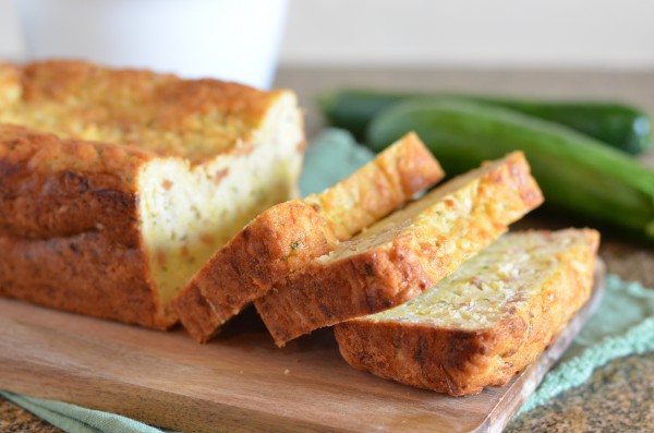 Summer Squash Loaf Cake with Fennel and Almonds // Coffee & Quinoa