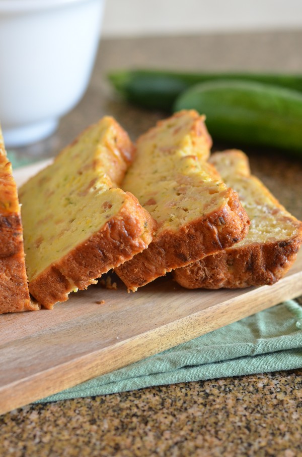 Summer Squash Loaf Cake with Fennel and Almonds // Coffee & Quinoa