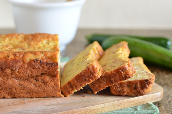 Summer Squash Loaf Cake with Fennel and Almonds // Coffee & Quinoa