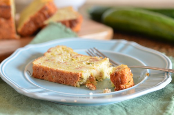 Summer Squash Loaf Cake with Fennel and Almonds // Coffee & Quinoa