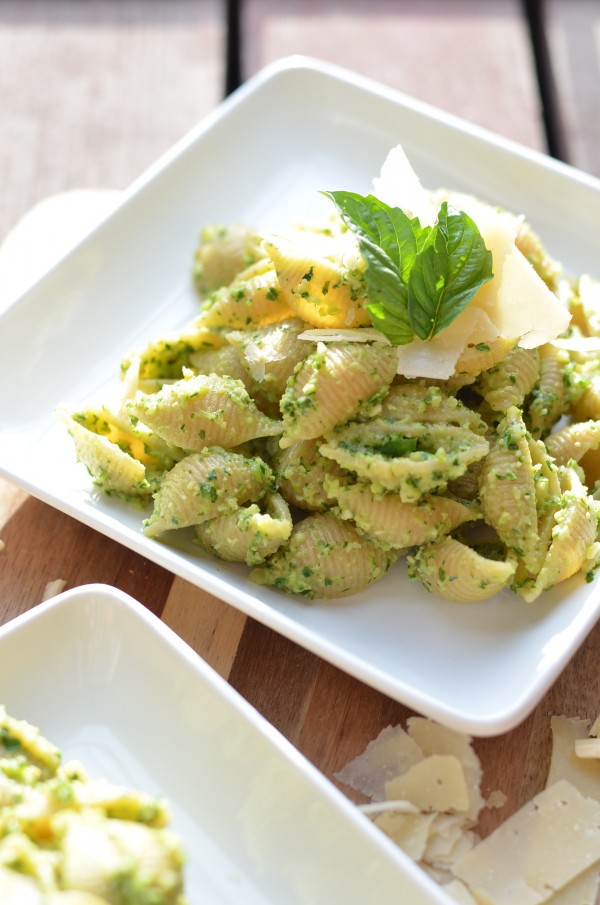 Zucchini Almond Pesto // Coffee & Quinoa