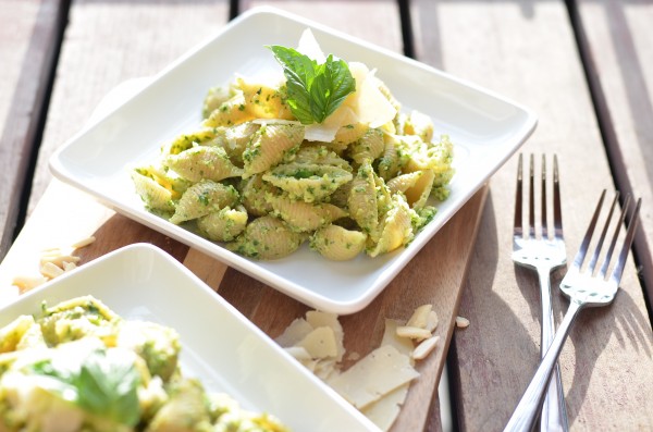 Zucchini Almond Pesto // Coffee & Quinoa