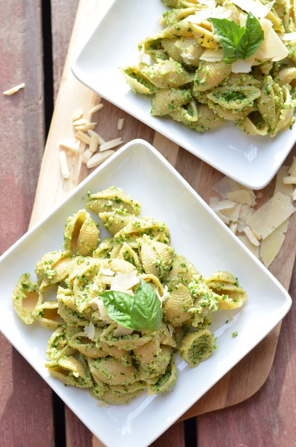 Zucchini Almond Pesto // Coffee & Quinoa