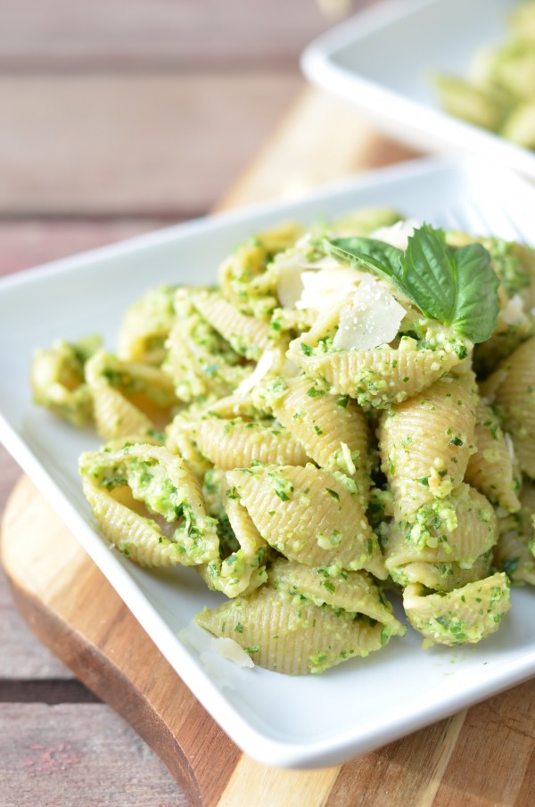 Zucchini Almond Pesto // Coffee & Quinoa